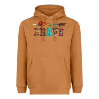 Meerkat brave and aztec wood sunflower with arrow Heavyweight Hoodie - Artiststas