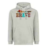 Moon Dust brave and aztec wood sunflower with arrow Heavyweight Hoodie - Artiststas