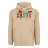 Mushroom brave and aztec wood sunflower with arrow Heavyweight Hoodie - Artiststas