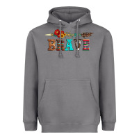 Storm brave and aztec wood sunflower with arrow Heavyweight Hoodie - Artiststas