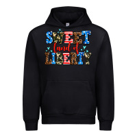 Black sweet land of liberty Urban Hoodie - AdoDesignShop