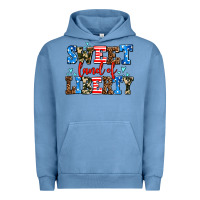 Pigment Pebble Blue sweet land of liberty Urban Hoodie - AdoDesignShop