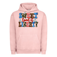 Pigment Salmon sweet land of liberty Urban Hoodie - AdoDesignShop