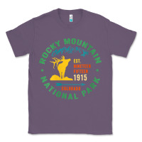 Lavender womens rocky mountain national park hiking travel souvenir novelty v n Classic Tee - trangStudio