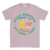 Lilac womens rocky mountain national park hiking travel souvenir novelty v n Classic Tee - trangStudio
