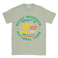 Matcha womens rocky mountain national park hiking travel souvenir novelty v n Classic Tee - trangStudio
