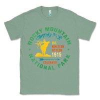 Sage womens rocky mountain national park hiking travel souvenir novelty v n Classic Tee - trangStudio