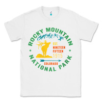 White womens rocky mountain national park hiking travel souvenir novelty v n Classic Tee - trangStudio