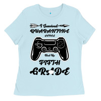 Baby Blue I Survived Quarantine Level Next Fifth Grade Ladies Tee - Bettercallsaul