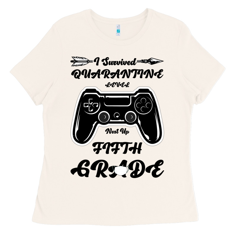 I Survived Quarantine Level Next Fifth Grade Ladies Tee by Bettercallsaul | Teevron