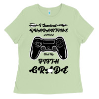 Matcha I Survived Quarantine Level Next Fifth Grade Ladies Tee - Bettercallsaul