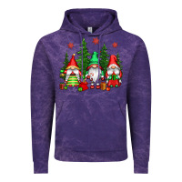 Cloud Purple christmas gnomies Vintage Hoodie - CowGirlArtShop