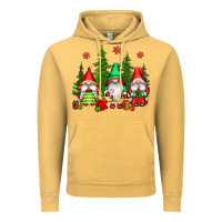 Vintage Mustard christmas gnomies Vintage Hoodie - CowGirlArtShop