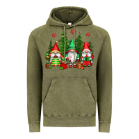 Vintage Olive christmas gnomies Vintage Hoodie - CowGirlArtShop