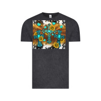 Vintage Black western crosses and sunflowers Vintage Tee - TumblerDesignByShophia