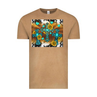 Vintage Camel western crosses and sunflowers Vintage Tee - TumblerDesignByShophia