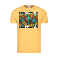 Vintage Mustard western crosses and sunflowers Vintage Tee - TumblerDesignByShophia