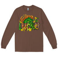 Chestnut Feeling lucky St. Patrick's Day Long Sleeve Tee - CowGirlArtShop