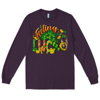 Plum Feeling lucky St. Patrick's Day Long Sleeve Tee - CowGirlArtShop