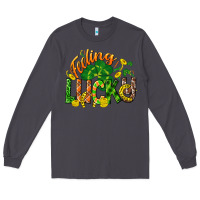 Smoke Feeling lucky St. Patrick's Day Long Sleeve Tee - CowGirlArtShop