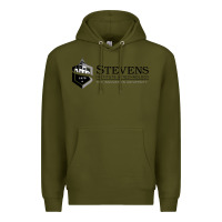 Army Green stevens institute of technology Premium Hoodie - SnappyArt