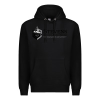 Black stevens institute of technology Premium Hoodie - SnappyArt
