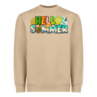Hello Summer Heavyweight Sweatshirt | Teevron