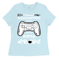 Baby Blue I Survived Quarantine Level Next Fifth Grade Ladies Tee - Bettercallsaul