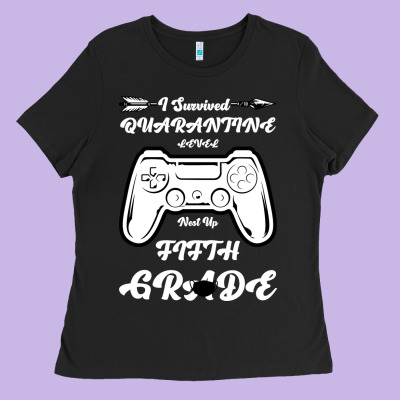I Survived Quarantine Level Next Fifth Grade Ladies Tee Designed By Bettercallsaul