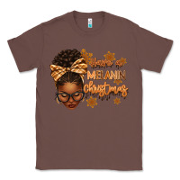 Chestnut Have a melanin Christmas afro woman Classic Tee - texasbilliewilder