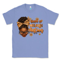 Colony Blue Have a melanin Christmas afro woman Classic Tee - texasbilliewilder