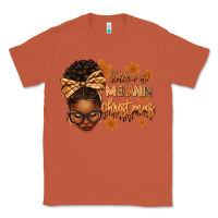 Copper Have a melanin Christmas afro woman Classic Tee - texasbilliewilder