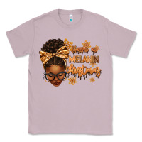 Lilac Have a melanin Christmas afro woman Classic Tee - texasbilliewilder
