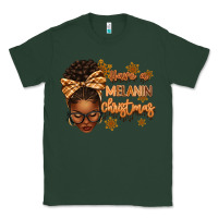 Sports Green Have a melanin Christmas afro woman Classic Tee - texasbilliewilder