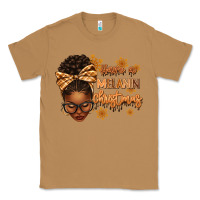 Toasted Coconut Have a melanin Christmas afro woman Classic Tee - texasbilliewilder