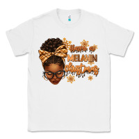 White Have a melanin Christmas afro woman Classic Tee - texasbilliewilder