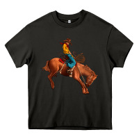 Asphalt cowboy rodeo Heavy Core Tee - JahusDesignShop