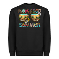 Black Mom Bad Summer Heavyweight Sweatshirt - CowhideDigitalArt