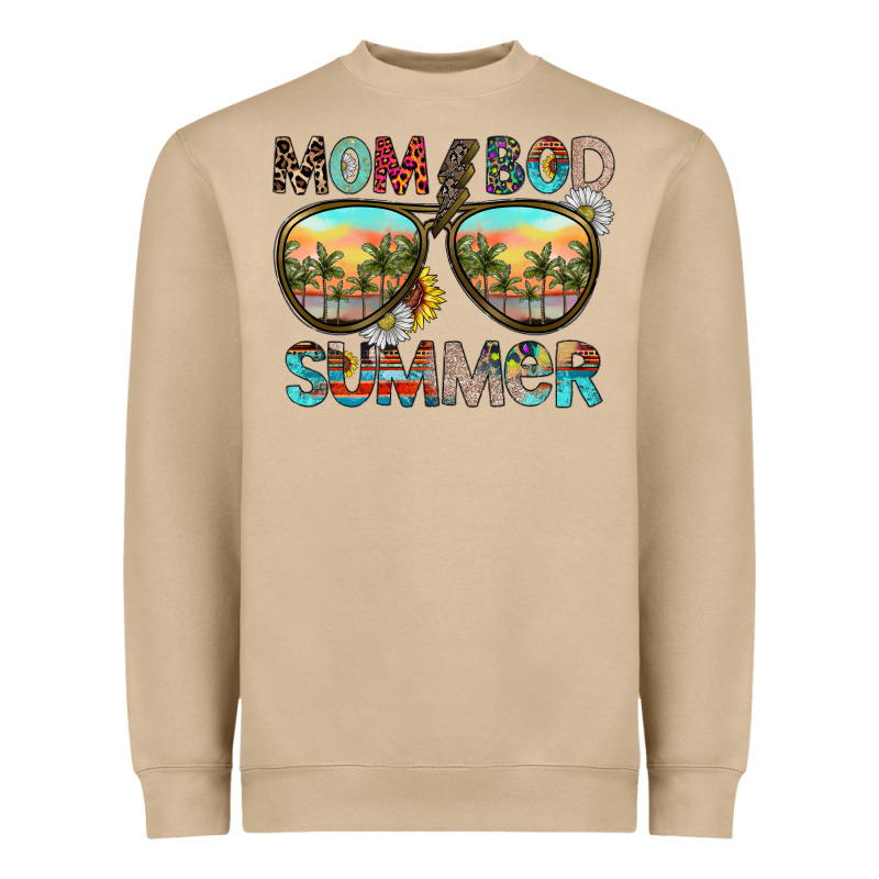 Mom Bad Summer Heavyweight Sweatshirt by CowhideDigitalArt | Teevron