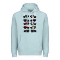 Blue Mist BJ4 FJ40 Landcruiser all colors T-Shirt Birthday Gift Premium Hoodie - trangStudio