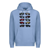 Colony Blue BJ4 FJ40 Landcruiser all colors T-Shirt Birthday Gift Premium Hoodie - trangStudio
