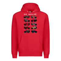 Red BJ4 FJ40 Landcruiser all colors T-Shirt Birthday Gift Premium Hoodie - trangStudio