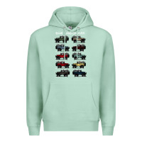 Seafoam BJ4 FJ40 Landcruiser all colors T-Shirt Birthday Gift Premium Hoodie - trangStudio