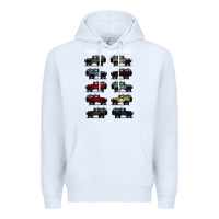 White BJ4 FJ40 Landcruiser all colors T-Shirt Birthday Gift Premium Hoodie - trangStudio