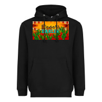 Black desert darlin' aztec desert sunset license plate Heavyweight Hoodie - Artiststas