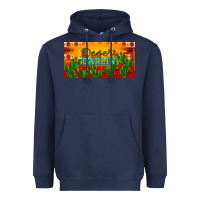Navy desert darlin' aztec desert sunset license plate Heavyweight Hoodie - Artiststas