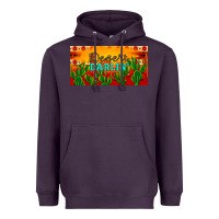 Plum desert darlin' aztec desert sunset license plate Heavyweight Hoodie - Artiststas