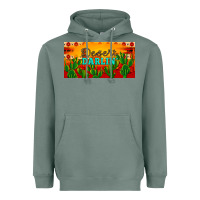 Sage desert darlin' aztec desert sunset license plate Heavyweight Hoodie - Artiststas