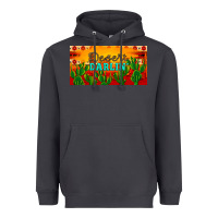 Smoke desert darlin' aztec desert sunset license plate Heavyweight Hoodie - Artiststas
