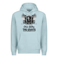 Blue Mist Chris Bailey Premium Hoodie - FloraArt